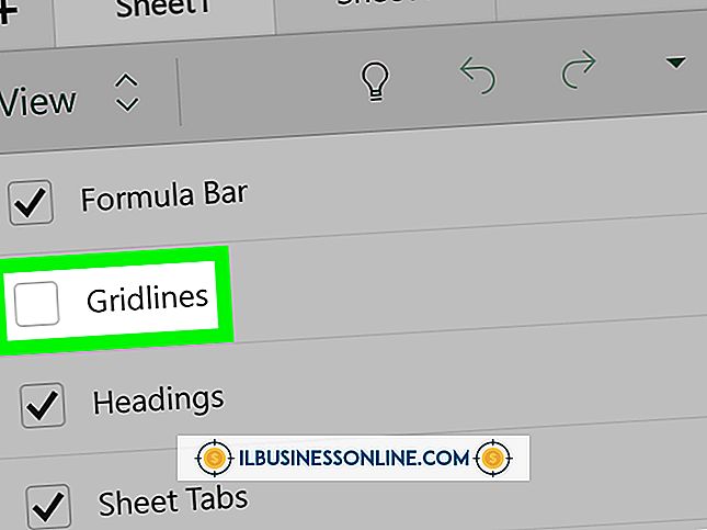Jak ustanowić Gridlines w Excelu