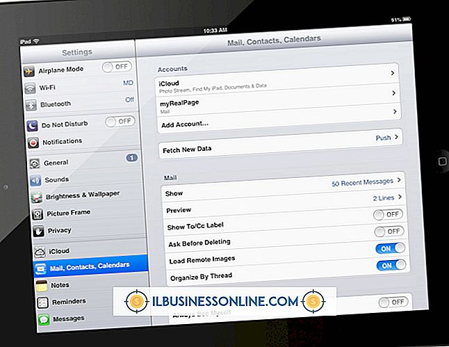 Categoría contabilidad y contabilidad: Correo electrónico no se autentica en un iPad