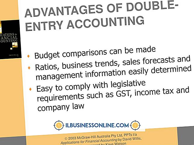 Double-Entry Accounting die wordt gebruikt met de Cash-methode