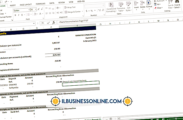 Hur man extraherar data på ett bord med Excel 2007