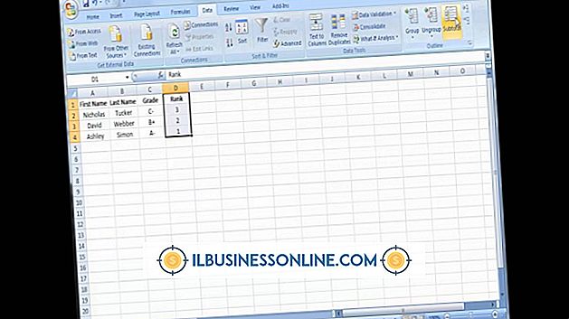 범주 회계 및 부기: Excel에서 열에 이름을 지정하는 방법