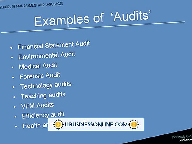 ¿Cuáles son los ejemplos de auditoría?