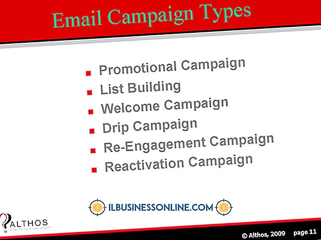 광고 및 마케팅 - 이메일 마케팅 유형