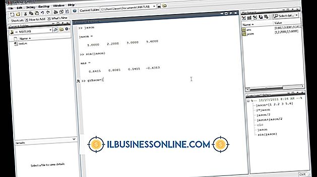 Categorie bedrijfsplanning en strategie: Hoe een matrix te delen in MATLAB