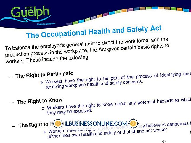 bedrijfs- en werkplekvoorschriften - De gezondheids- en veiligheidswet op de werkplek