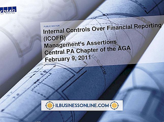 Thể LoạI tài chính và thuế: Ví dụ về kiểm soát nội bộ đối với báo cáo tài chính