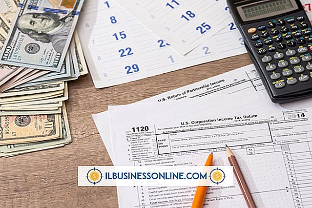 financiën en belastingen - De documenten die nodig zijn om een ​​vennootschapsbelastingaangifte voor te bereiden