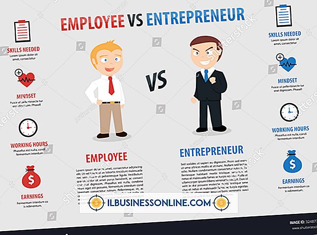 Medewerkers versus  ondernemers