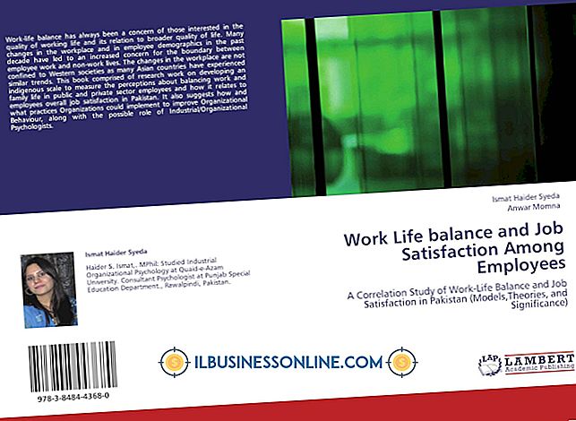 직원 관리 - 직장 생활의 균형과 종업원 만족