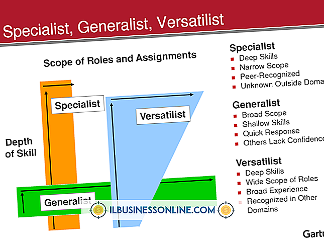 Een functionele specialist versus  een management generalist
