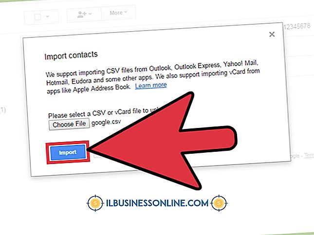 Kategorie Mitarbeiter verwalten: Google Mail importiert keine VCF