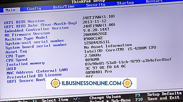 Cómo ingresar al BIOS en el IBM ThinkPad