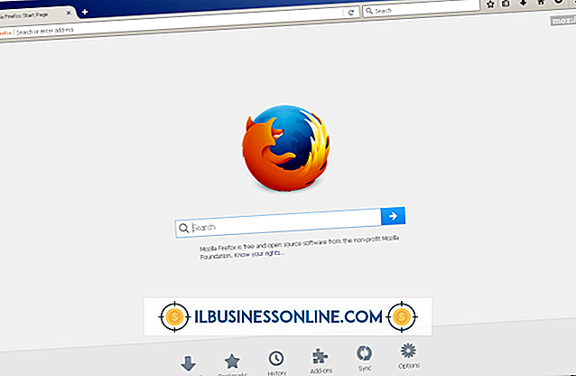 Kategori sette opp en ny virksomhet: Firefox henger når du laster inn side